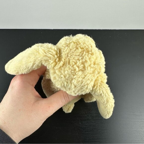 Jellycat Bashful Bunny Sunshine Lemon Yellow 8" Small Soft Lovey Stuffed Plush - Picture 5 of 6